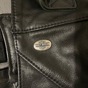 AUTHENTIC Harley Davidson leather chaps
